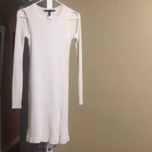 BCBGMAXAZIRA Off white knit dress xxs